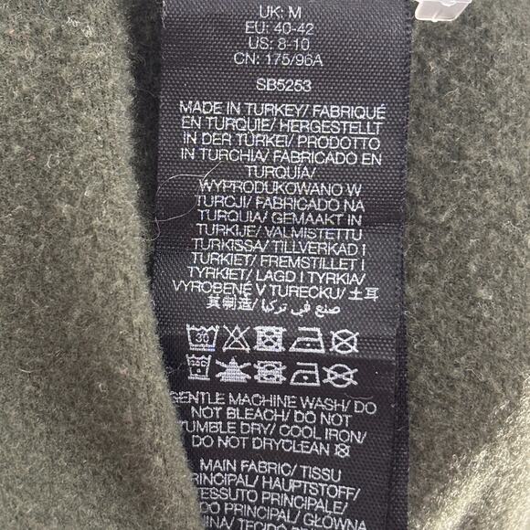 Sweaty Betty Mountain Green Fast Track Padded Zip Up Running Jacket - Picture 10 of 12